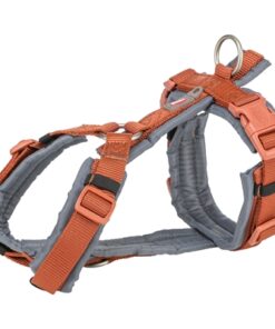 Hondentuig Premium Trekking Roest Bruin / Grafiet Grijs 80-97X2,5 Cm
