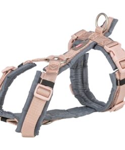 Hondentuig Premium Trekking Blush / Grafiet Grijs 80-97X2,5 Cm