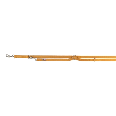 Hondenriem Premium Verstelbaar Curry Geel 200X1 Cm