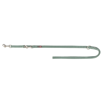 Hondenriem Premium Verstelbaar Tweelaags Salie 200X2,5 Cm