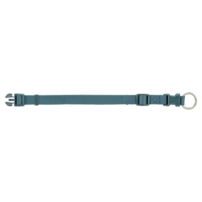 Halsband Hond Premium Petrol Blauw 15-25X1 Cm