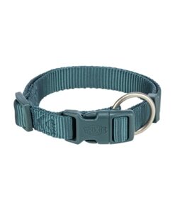 Halsband Hond Premium Petrol Blauw 35-55X2 Cm
