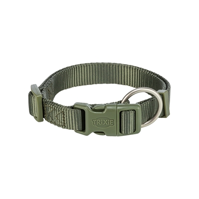 Halsband Hond Premium Olijfgroen 40-65X2,5 Cm
