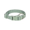 Halsband Hond Premium Salie Groen 40-65X2,5 Cm