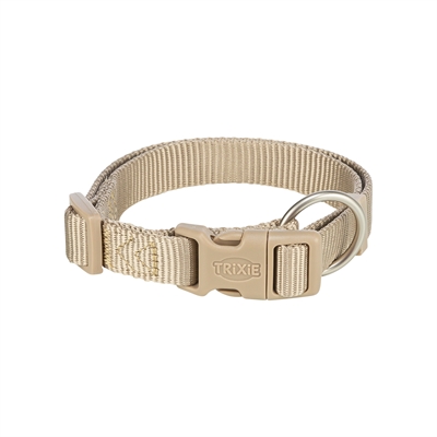 Halsband Hond Premium Zand Taupe 40-65X2,5 Cm