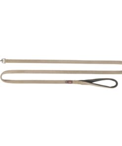 Hondenriem Premium Extra Lang Zand 180X2 Cm