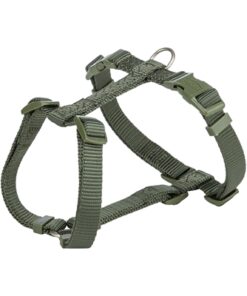 Hondentuig Premium H-Tuig Olijfgroen 75-120X2,5 Cm