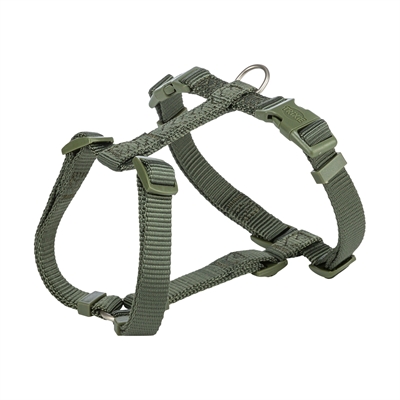 Hondentuig Premium H-Tuig Olijfgroen 75-120X2,5 Cm