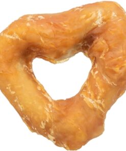 Denta Fun Heart Met Kippenborst 6 Cm 20 Gr 200 St
