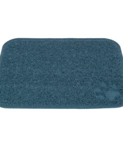 Schoonloopmat Voor Kattenbakken Pvc Blauw 45X37 Cm
