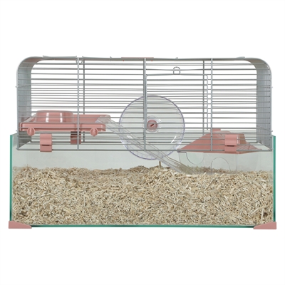 Knaagdierkooi Panas Roze 52X35X29 Cm