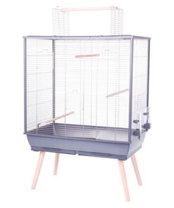Vogelkooi Neolife Grijs 81X48X130 Cm