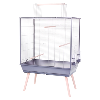 Vogelkooi Neolife Grijs 81X48X130 Cm