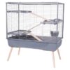 Knaagdierkooi Neolife Grijs 99X54X114 Cm