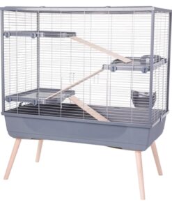 Knaagdierkooi Neolife Grijs 99X54X114 Cm