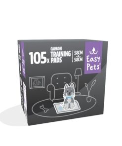 Puppy Carbon Training Pads 58X58 Cm 105 St