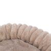 Hondenmand Lonni Rond Lichtbruin 50X50X12 Cm
