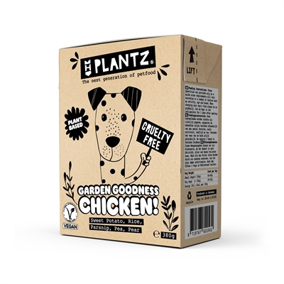 Plantz Garden Goodness Chicken-Like Chunks Tetra Pak 380 Gr