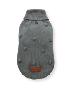 Hondentrui Homy Ponpon Grijs 25 Cm