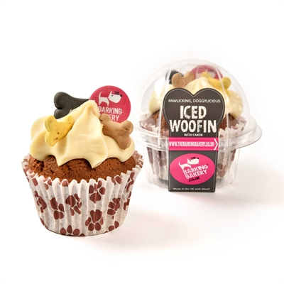 Barking Bakery Vanilla Woofin Met Vanilla Glazuur