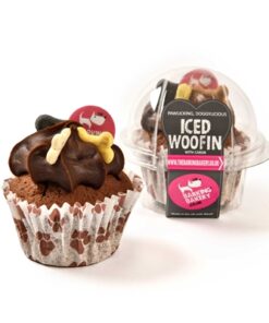 Barking Bakery Vanilla Woofin Met Carob Glazuur