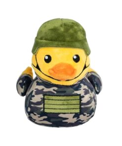 Duck Commanduck Pluche 16X15X17 Cm