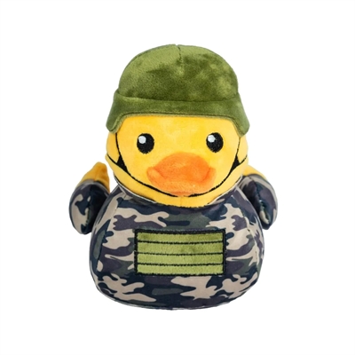 Duck Commanduck Pluche 16X15X17 Cm