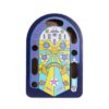 Krabplank En Speelbaan Flipperkast Blauw 31 Cm