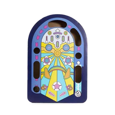 Krabplank En Speelbaan Flipperkast Blauw 31 Cm