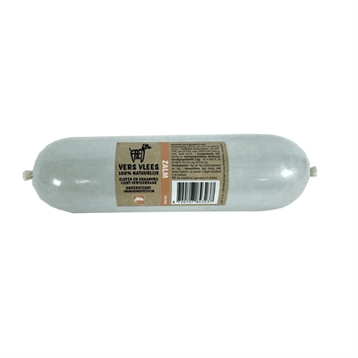 Gestoomd Vers Vlees Worst Zalm Graan En Glutenvrij 900 Gr