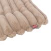 Ligmat Lonni Ribfluweel Lichtbruin 60X45 Cm