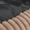 Hondenmand Lonni Ribfluweel Hoekig Lichtbruin 100X70 Cm