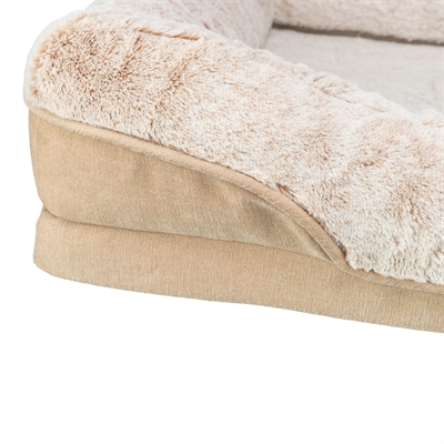 Vital Hondenmand Lino Hoekig Beige 90X65 Cm