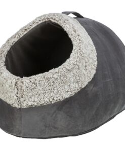 Kattenmand Iglo Calida Warmtereflecterend Grijs-Wit / Zwart 50X30X35 Cm