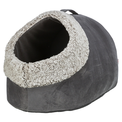 Kattenmand Iglo Calida Warmtereflecterend Grijs-Wit / Zwart 50X30X35 Cm
