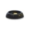 Voerbak Kat Delice Marble Zwart / Goud 10,5X10,5X4 Cm 200 Ml