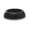Voerbak Delice 3 Marble Zwart / Goud 26X26X8 Cm 1,2 Ltr