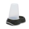 Drinkbak Loop Marble Zwart / Goud 26X17,5X23 Cm 1,5 Ltr