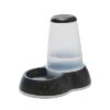 Drinkbak Loop Marble Zwart / Goud 32,5X22X29 Cm 3 Ltr