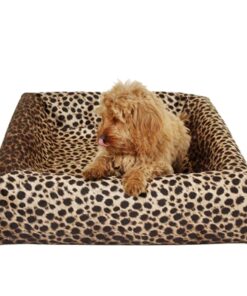 Bed Hoes Premium Luipaard Print Bia-2 60X50X12,5 Cm