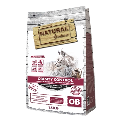 Greatness Veterinary Diet Cat Obesity Control Complete 1,5 Kg