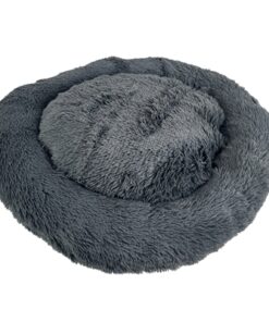 Hondenmand Fluffy Antraciet Grijs 85X85X17 Cm
