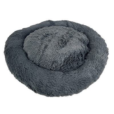 Hondenmand Fluffy Antraciet Grijs 85X85X17 Cm
