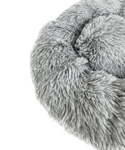Hondenmand Fluffy Lichtgrijs 52X52X13 Cm