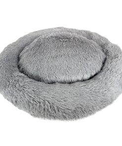 Hondenmand Fluffy Lichtgrijs 85X85X17 Cm