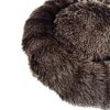 Hondenmand Fluffy Bruin 52X52X13 Cm