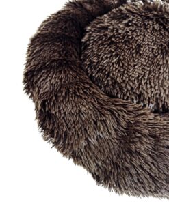 Hondenmand Fluffy Bruin 52X52X13 Cm