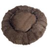 Hondenmand Fluffy Bruin 65X65X15 Cm