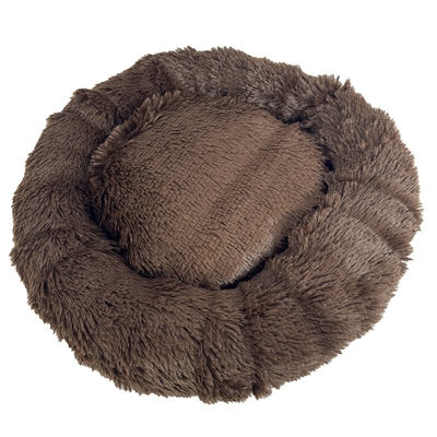 Hondenmand Fluffy Bruin 65X65X15 Cm
