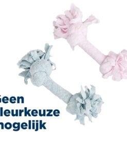 Terry Puppy Touw 2 Knopen 22X6X6Cm